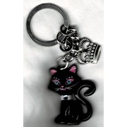 Clikits Black Cat Key Chain