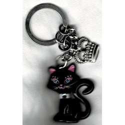 Clikits Black Cat Key Chain