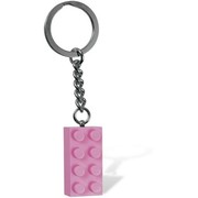 Pink Brick Key Chain