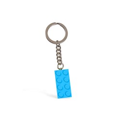 Light Blue Brick Key Chain