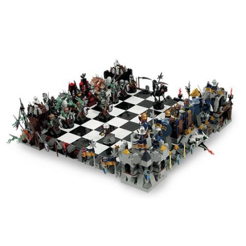 Fantasy Era Castle Giant Chess Set