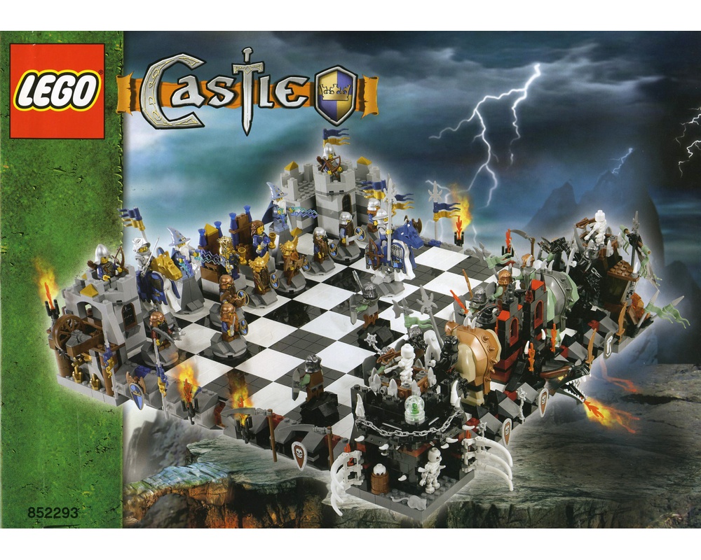 LEGO Set 852293-1 Fantasy Era Castle Giant Chess Set (2008 Castle