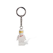 White Spaceman Key Chain