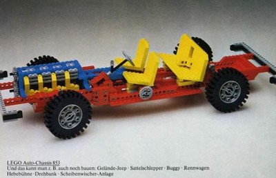 LEGO 853 Auto Chassis