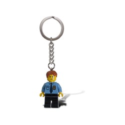 Policeman Key Chain
