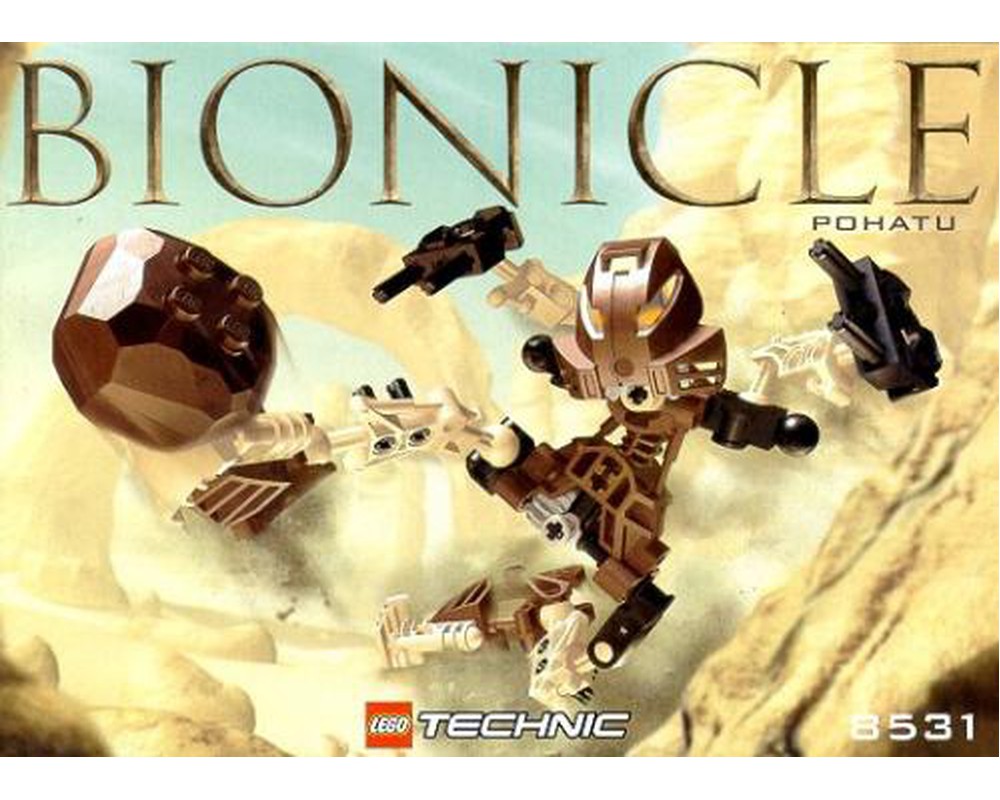 Lego bionicle pohatu instructions sale