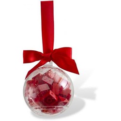 Holiday Ornament with Red Bricks