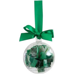 Holiday Ornament with Green Bricks