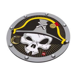 Pirate Shield (Gray)
