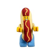 Hot Dog Guy Minifigure Plush
