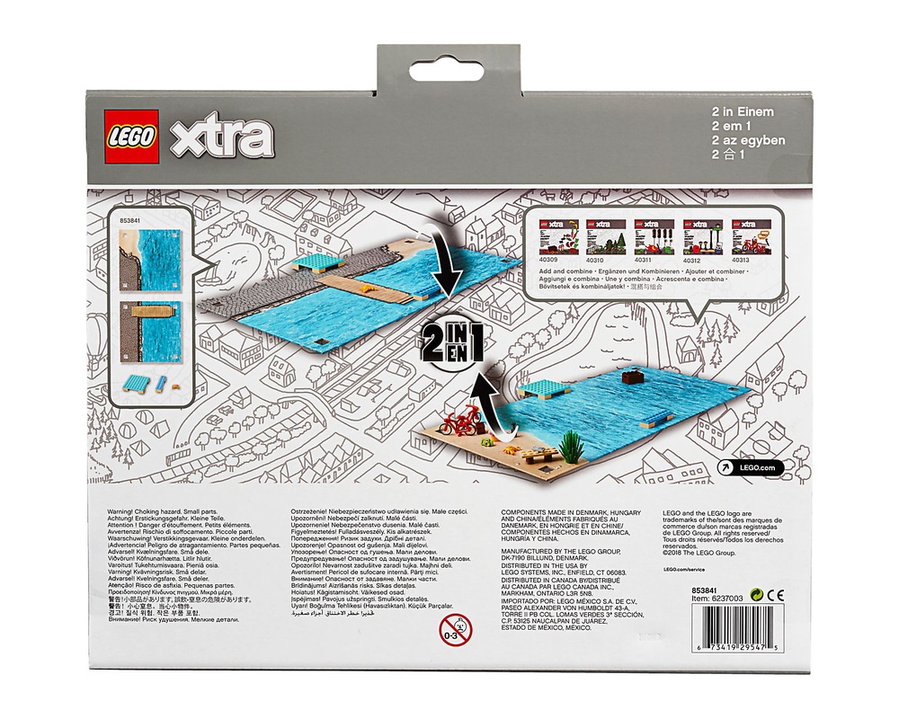 LEGO Set 853841-1 Sea Playmat Rebrickable - Build with