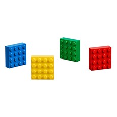 4x4 Brick Magnets Classic (set 853915-1)