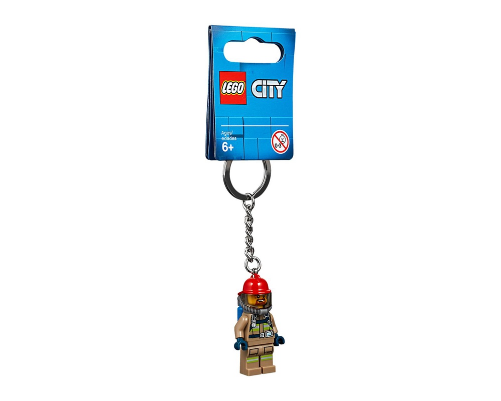 LEGO Set 853918-1 Firefighter Key Chain (2019 Gear > Key Chain ...