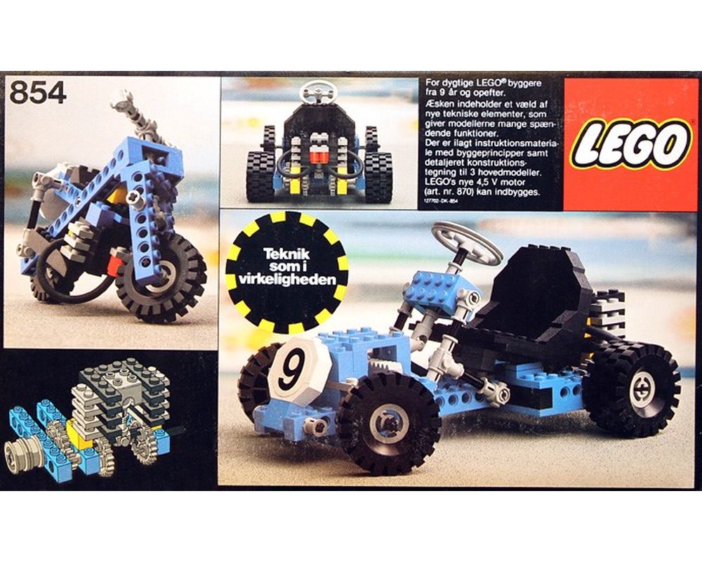 LEGO Set Go-Kart (1978 Technic > Expert Builder) | - Build with LEGO