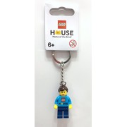 LEGO House Woman Key Chain
