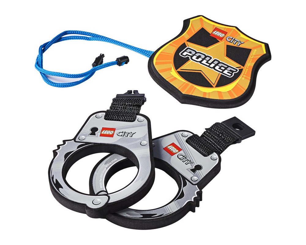 LEGO Set 854018 1 Police Handcuffs Badge 2020 Gear Role Play