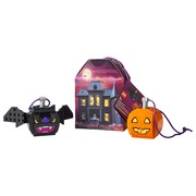 Pumpkin & Bat Duo
