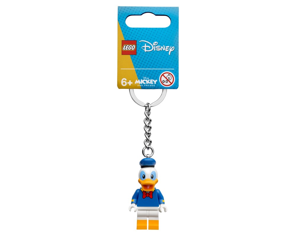 LEGO Set 8541111 Donald Duck Key Chain (2021 Gear > Key Chain