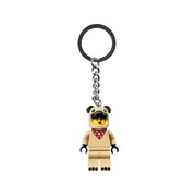 French Bulldog Guy Key Chain