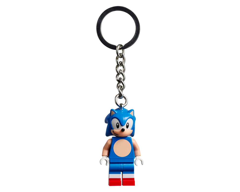 Lego Sonic The Hedgehog MiniFigure Style Enamel Pin SDCC 2023 BRICKBUSTER  CARD