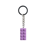 Medium Lavender 2x4 Key Chain