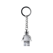 Silver Minifigure Keychain