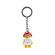 Mushroom Girl Key Chain
