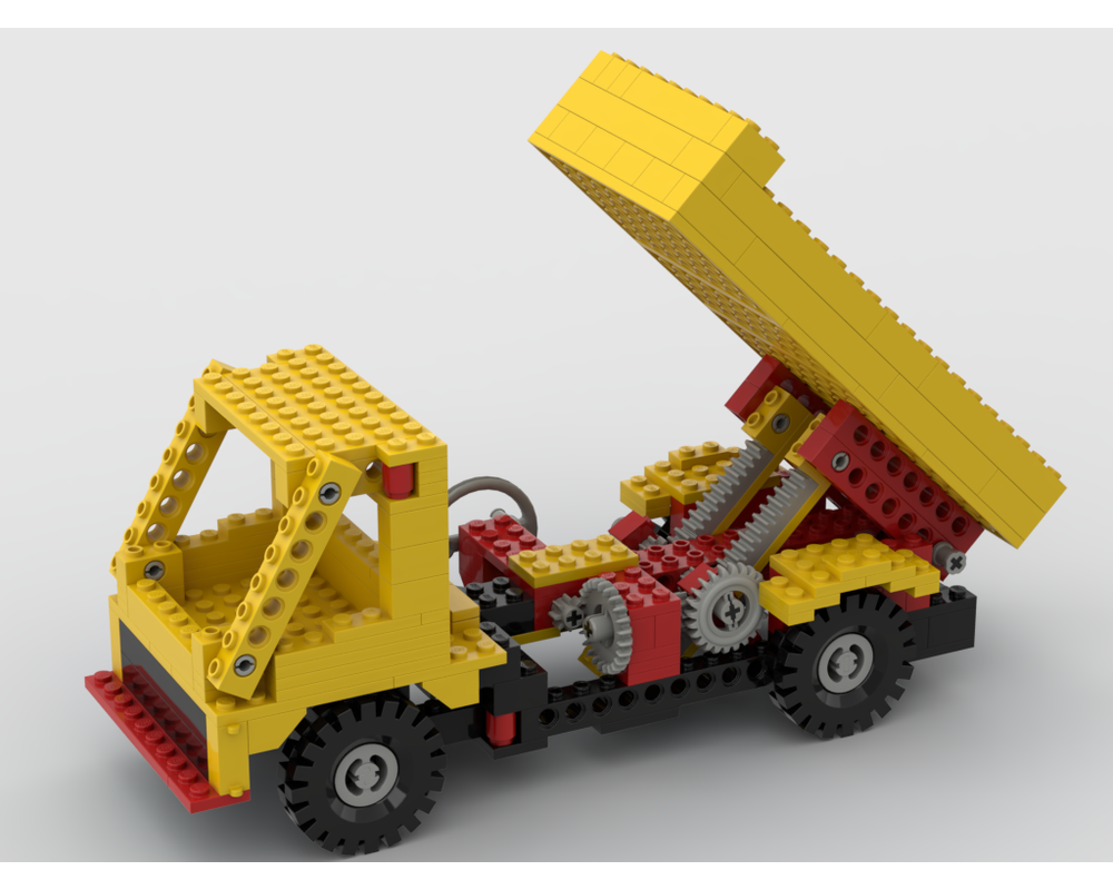 LEGO Set 855-1-b1 Dump Truck (1978 Technic > Expert Builder) | Rebrickable - with LEGO