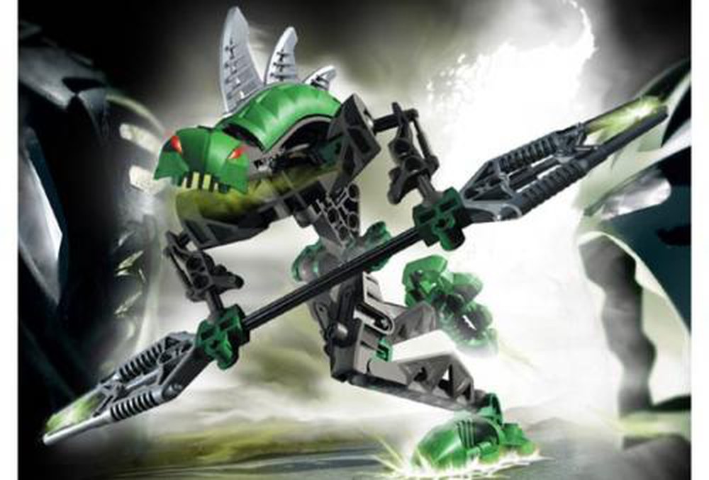 LEGO Set 8589-3 Lerahk - With mini CD-ROM (2003 Bionicle > Rahkshi ...