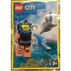 Diver and Sawfish (set 862011-1)