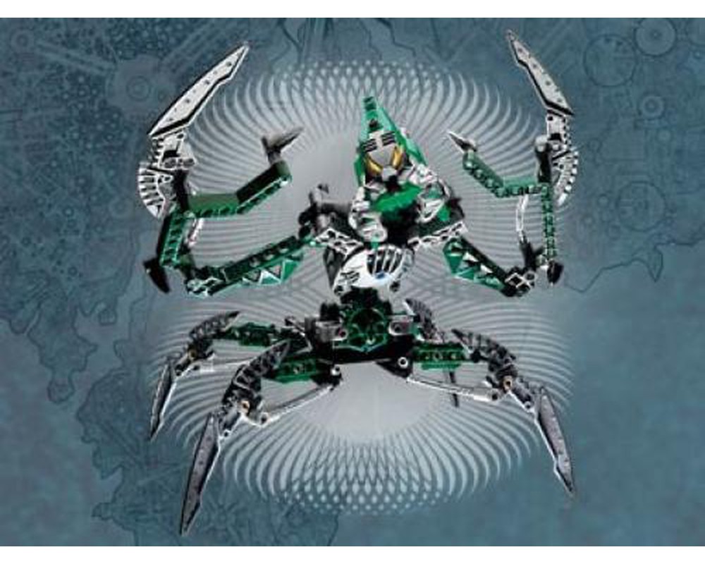 LEGO Set 8622-1 Nidhiki (2004 Bionicle) | Rebrickable - Build with