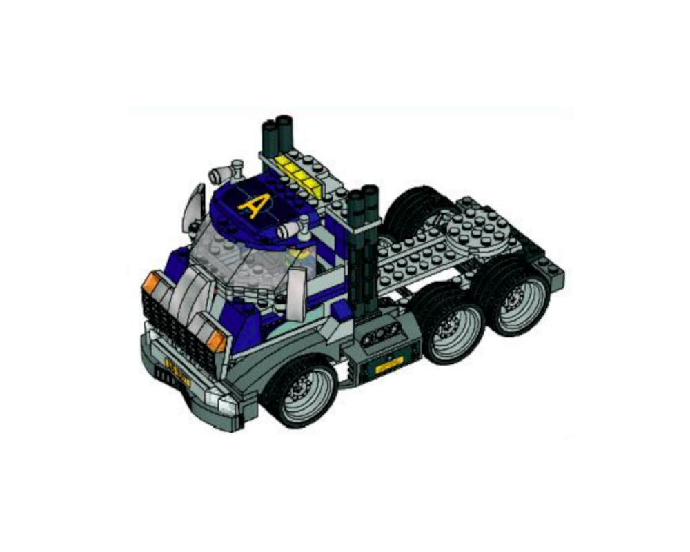 LEGO Set 8635-1-s5 Agent's Truck (2008 Agents) | Rebrickable - Build ...