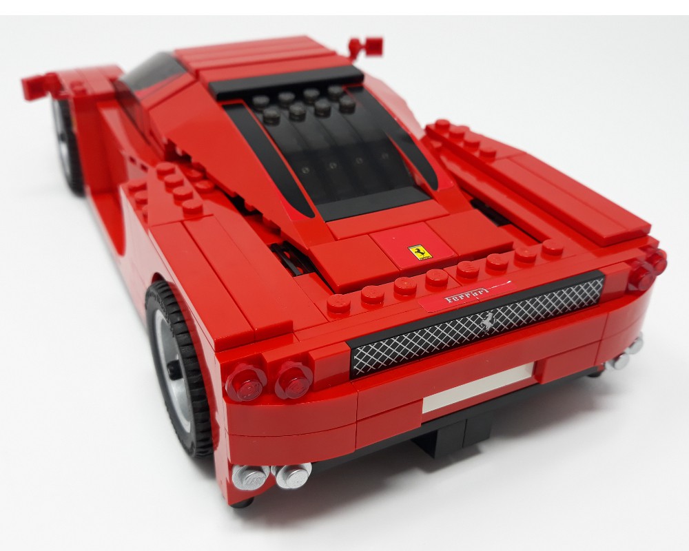 LEGO Set 8652-1 Enzo 1:17 (2005 Racers > Ferrari) Rebrickable - with