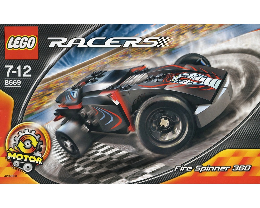 LEGO Set 8669-1 Fire Spinner 360 (2006 Racers) | Rebrickable - LEGO