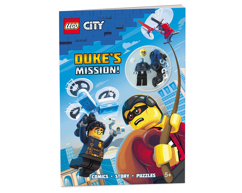 LEGO Set 8710823003677 1 City Duke s Mission 2020 Books Activity Books with LEGO Parts Rebrickable Build with LEGO