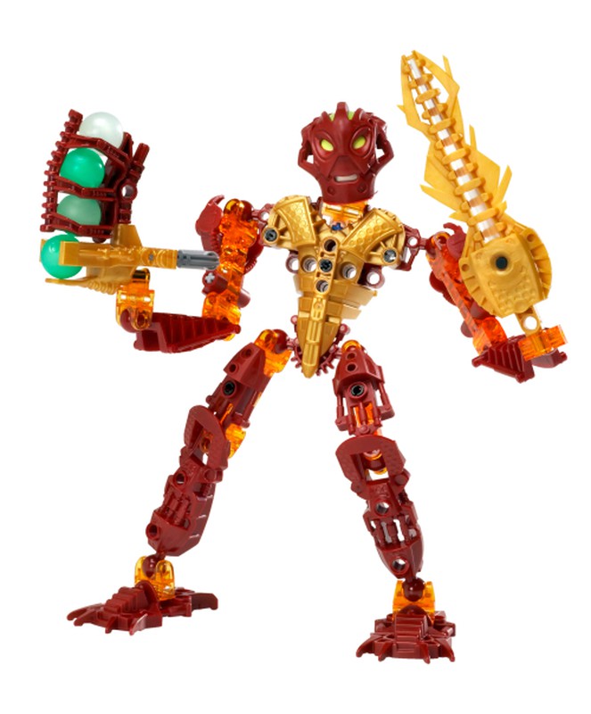 LEGO Set 8727-1 Inika Toa Jaller (2006 Bionicle > Toa Inika ...