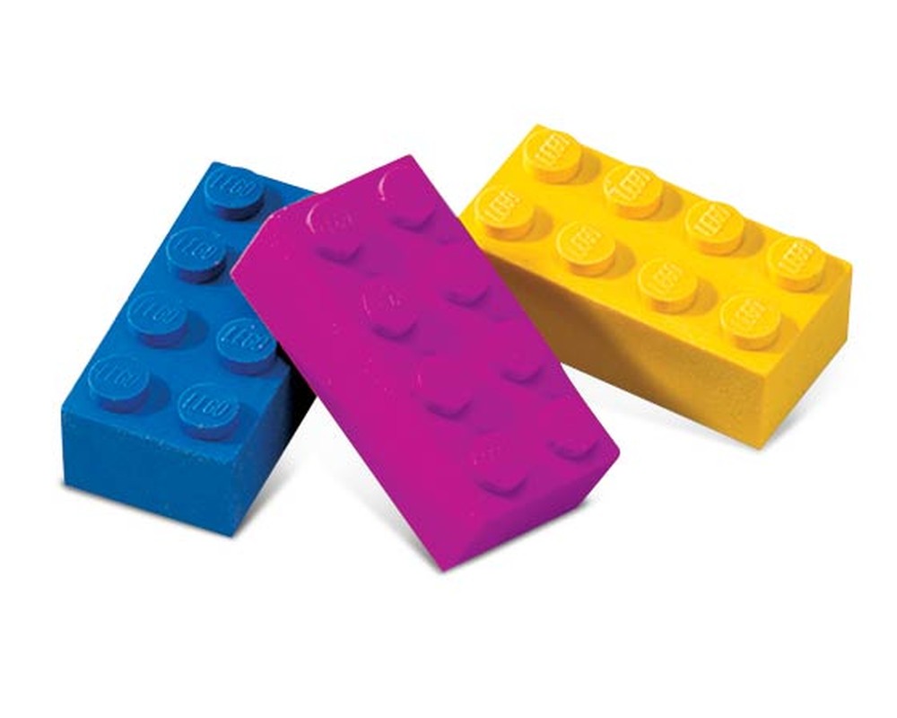 LEGO Set 8769931 Brick Eraser Set (2008 Gear > Stationery and Office Supplies) Rebrickable