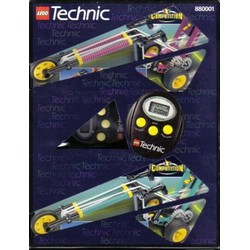 Competition Racers with Stopwatch