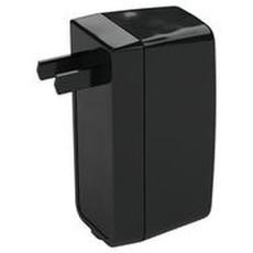 USB Power Adapter Type A (No Holes in Pins) (Black) (set 88020-2)