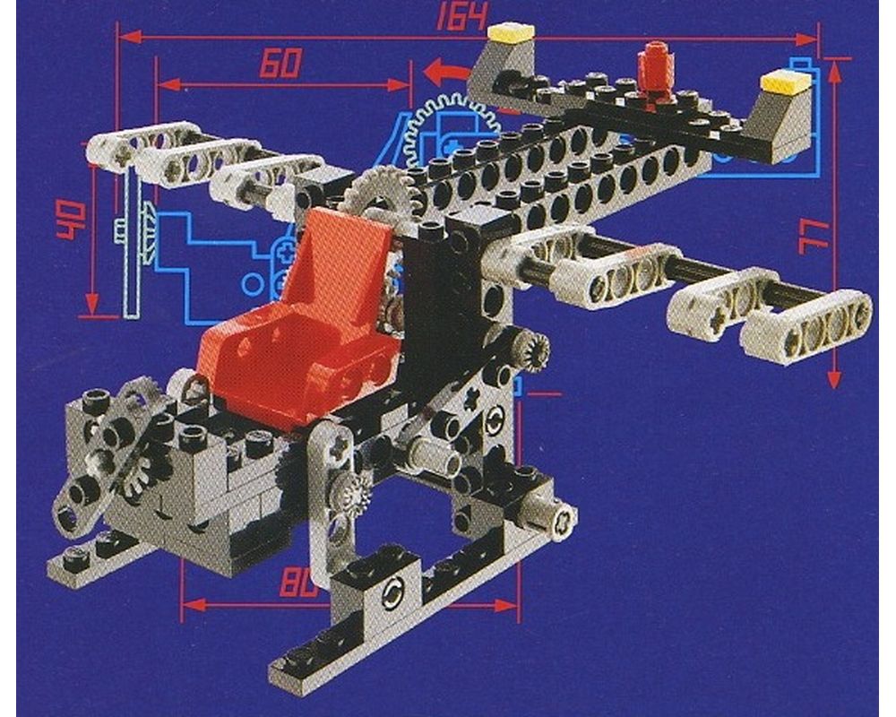 Tilhører Plantation provokere LEGO Set 8825-1-b1 Plane (1991 Technic) | Rebrickable - Build with LEGO