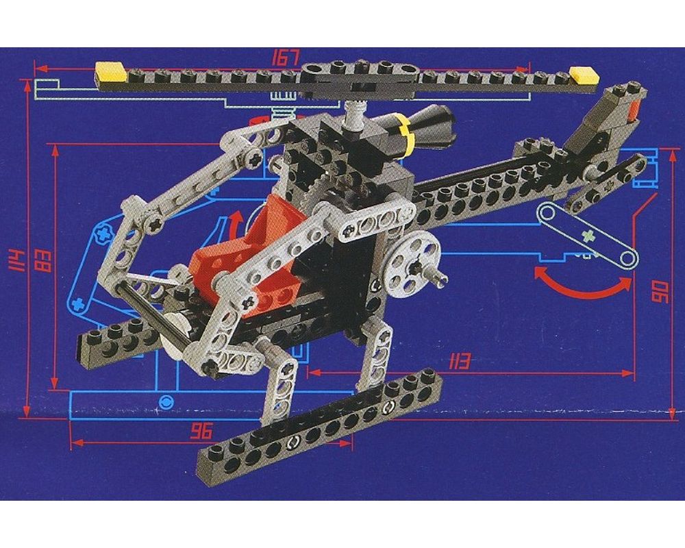 Uretfærdig Udholdenhed entusiastisk LEGO Set 8825-1 Night Chopper (1991 Technic) | Rebrickable - Build with LEGO