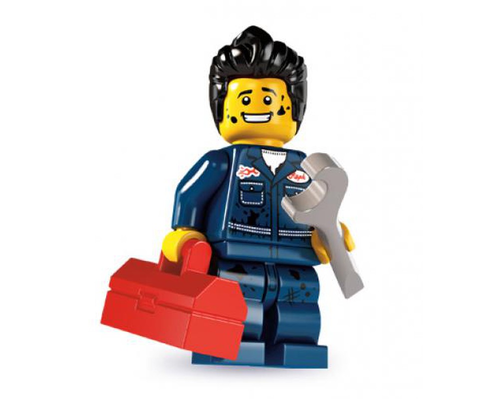 LEGO Set 8827 15 Mechanic 2012 Collectible Minifigures Series 6