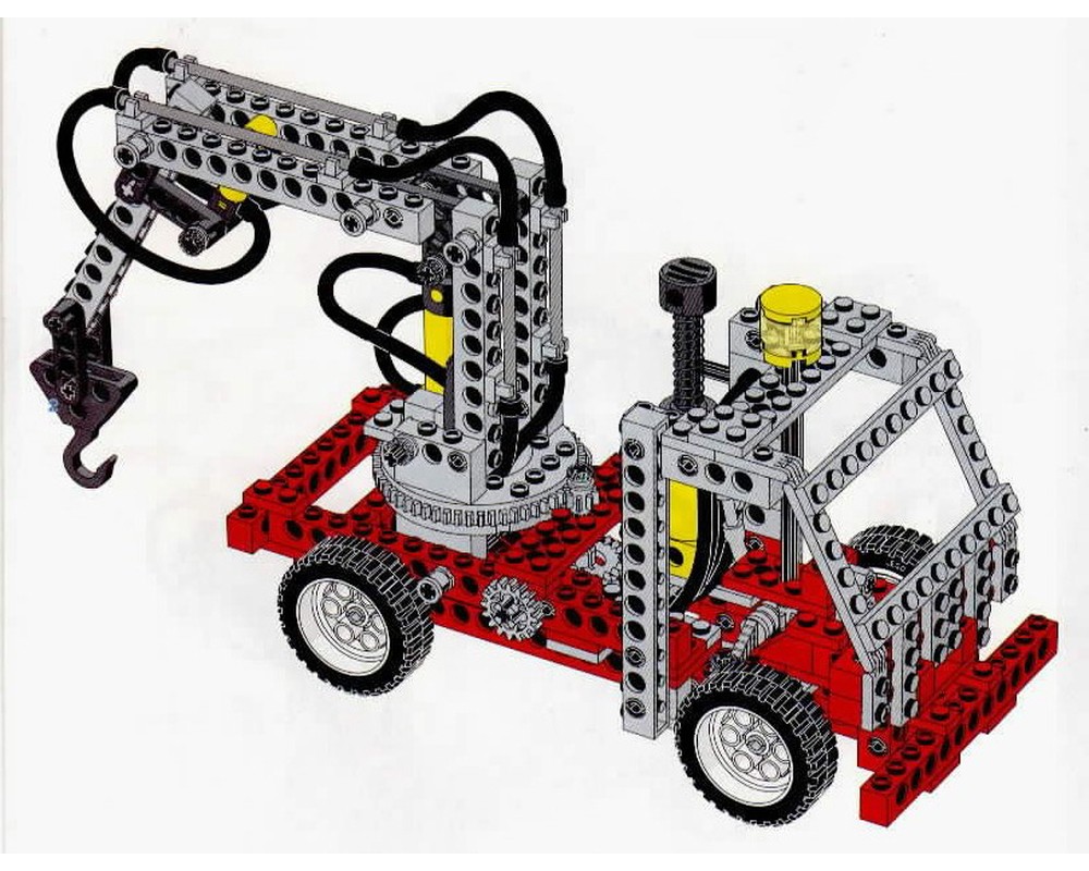 LEGO Set 8837-1-b1 Crane Truck (1992 Technic) | Rebrickable - Build ...