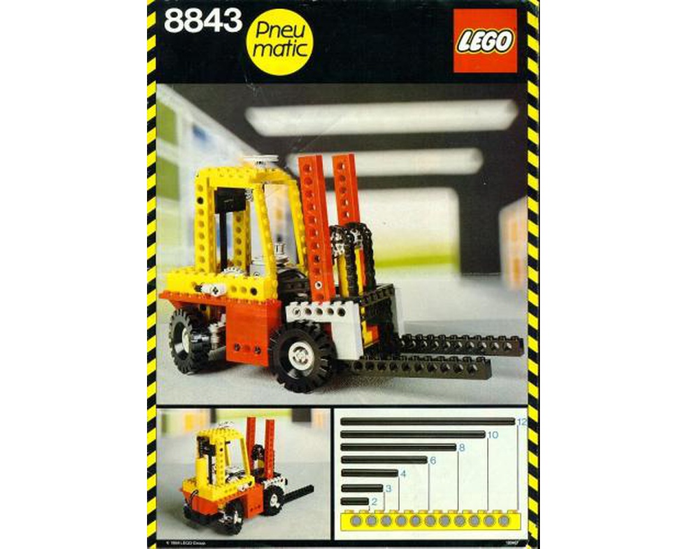 LEGO Fork Lift Truck (1984 Technic) | Rebrickable - Build LEGO