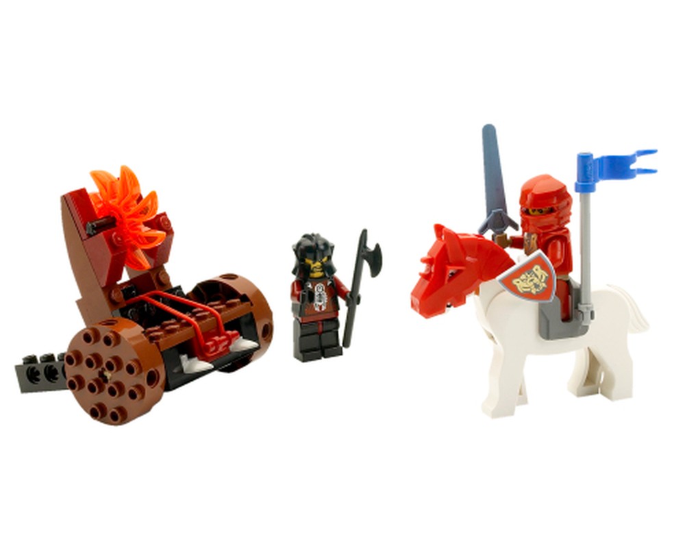 LEGO Set 8873-1 Fireball Catapult (2005 Castle > Knights Kingdom