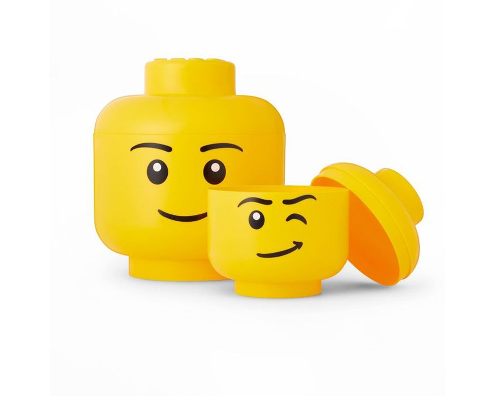 Lego Storage Head – Small, Winking