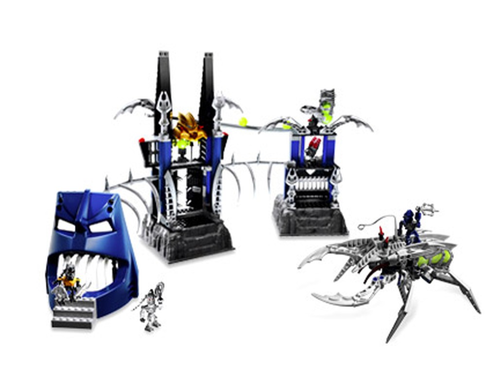 LEGO Set 8894-1 Piraka Stronghold (2006 Bionicle > Playsets