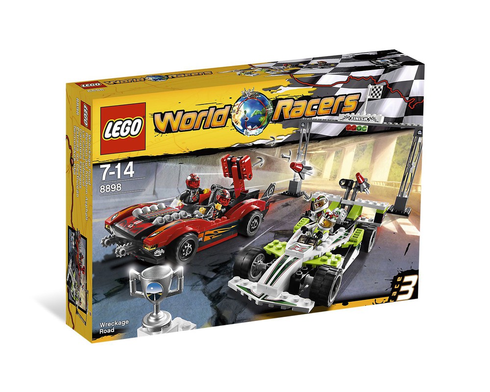 LEGO Set 8898-1 Wreckage Road (2010 Racers > World Racers