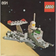 Two Seater Space Scooter (set 891-1)