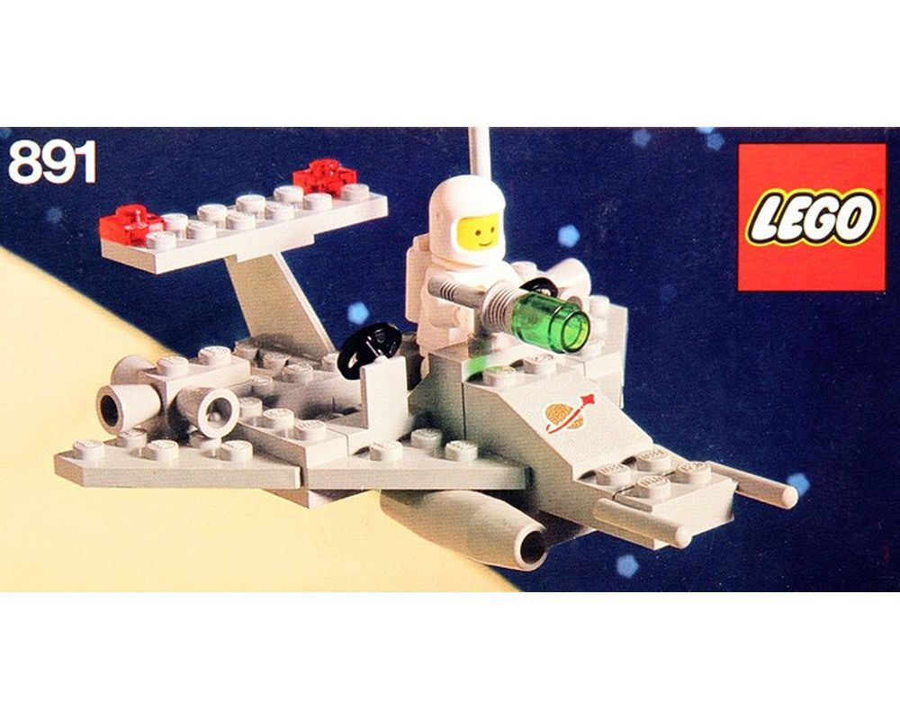 LEGO Set 891-1 Two Seater Space Scooter (1979 Space > Classic